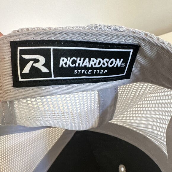 Men's Little River Co. Richardson Alabama Mesh Grey Adjustable Snapback Hat - Picture 3 of 5